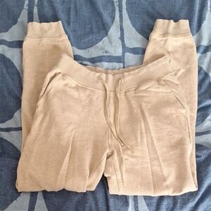 Beige sweatpants